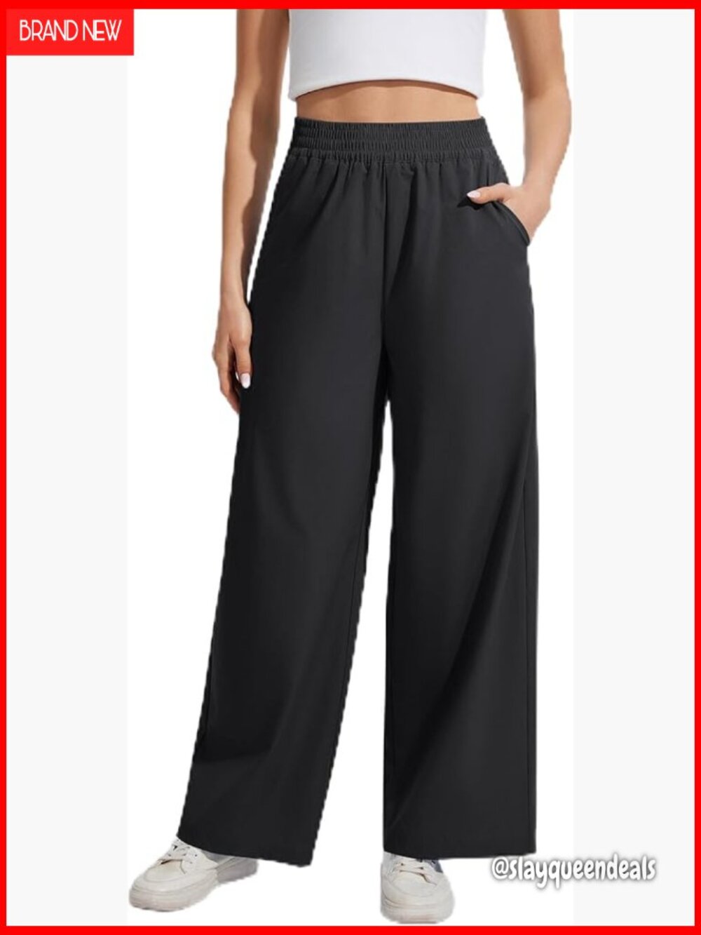 Wide Leg Hiking Pants Lightweight Quick Dry Lounge Travel Pants for Women